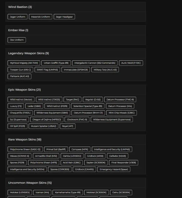 [UPLAY] 93 LVL - 8X BLACK ICES - 1X SEASONALS - 3X UNIVERSALS - 3X ELITES - 51 OPERATORS - 13K RENOWN - FA