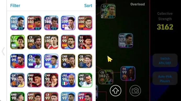 Android|Epic Zlatan Ibrahimovic,Wayne Rooney,Ronaldinho Gaucho,Steven Gerrard,Carles Puyol|Showtime Lionel Messi|PES2027|EF3090