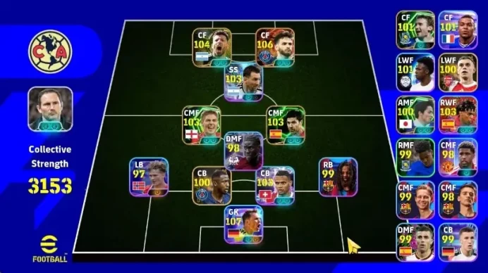 Android|Big Time K.Kvaratskhelia 28 Apr'26|Epic Xabi Alonso,Steven Gerrard,Sergio Aguero,Andriy Shevchenko|PES2027|(EF3089)