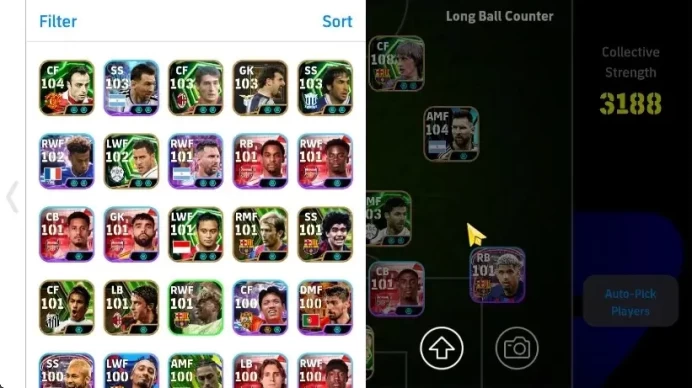 Android|Big Time Antoine Griezmann 15 Jul'18|Epic Johan Cruyf,Lionel Messi,Luiz Suarez,Xabi Alonso,Sergio Aguero|PES2027|EF3084