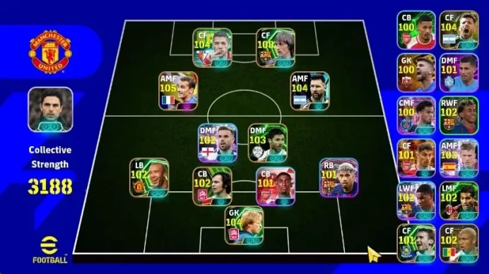 Android|Big Time Antoine Griezmann 15 Jul'18|Epic Johan Cruyf,Lionel Messi,Luiz Suarez,Xabi Alonso,Sergio Aguero|PES2027|EF3084