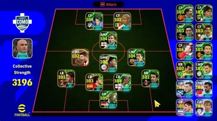 Android|3 Big Time Rivaldo,Steven Gerard,David Beckham Old|Epic Oliver Kahn,Deco,Carles Puyol,Rio Ferdinand Etc|PES2027|EF3083