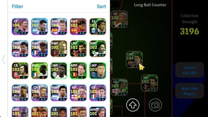 Android|3 Big Time Rivaldo,Steven Gerard,David Beckham Old|Epic Oliver Kahn,Deco,Carles Puyol,Rio Ferdinand Etc|PES2027|EF3083