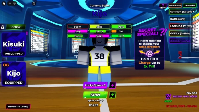 ROBLOX4892 // ACCOUNT WITH TAICHOU + HIDARI + KIJO + KISUKI + LEAD FEET + EXTRA TOUCH /15+ LVL /NO MAIL