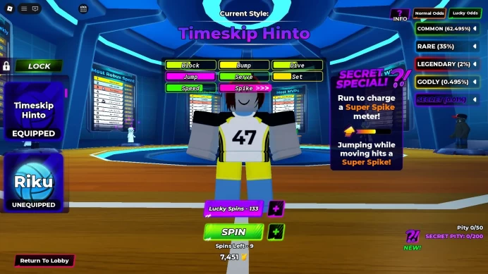 ROBLOX4896 // ACCOUNT WITH TIMESKIP HINTO [TSH] + TWINS + HIDARI + RIKU + MAGNETIC PULL /15+ LVL /NO MAIL