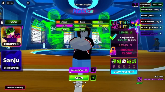 ROBLOX4900 // ACCOUNT WITH TSH + HAKKA + HIDARI + SANJU + EXTRA TOUCH /15+ LVL /NO MAIL
