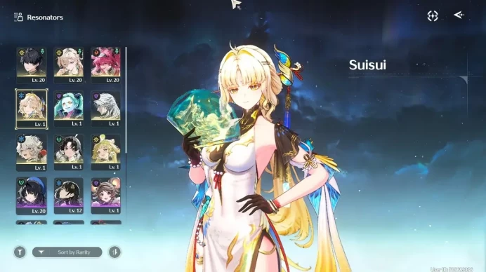 NA |UL 10|4 Limited| ( Lynae, Suisui, Lupa, Rebecca ) +4 Std Char |3,7K Astrite|Low Explore|Male MC|Log kuro|(WW4029)