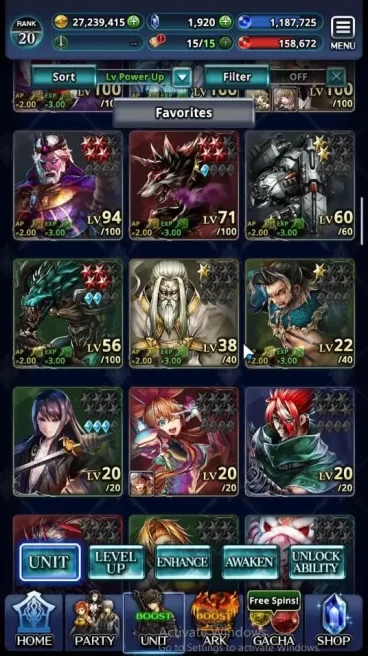 GLOBAL|Rank 20|Colab ReZero,ToV (Yule Rem,Emilia,Yuri Lowel)+(G Lilaha,KoG Mauna,Kanon oTS),Etc|3 UR 6 LR 33 SSR|CodeOnly|LC1544