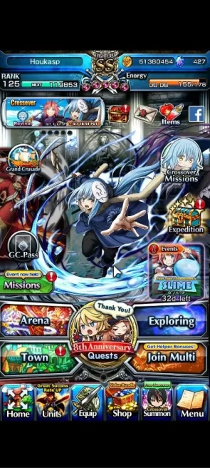 Global|Rank 125|1 Sp Art|27 Asc+15 TW|[Sayaka,Inumuta,Emiya,Chloe,Illya,Madoka,Miyu,etc]+TW,Diablo,Etc|Lpot 489|Check SS(GS2340)