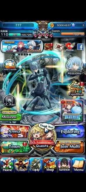 Global|Rank 110|27 Ascend+5 TW|[Inumuta,Emiya,S Chloe,Ira,LuvRin]+TW,Roy,S Miyu,Isliid,Etc|Lpot 68+48 RGB|Check SS(GS2334)
