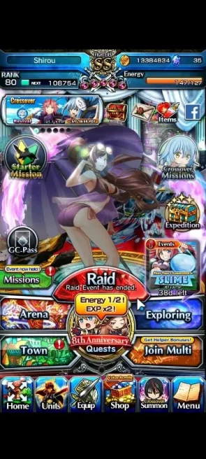 Global|Rank 80|19 Ascend|EmiyaTW,S Miyu,MiyuTW,Isllid,Luvia&Rin,Luhan,Chloe,Saber,Etc|Lpot 716|Check SS|(GS2297)