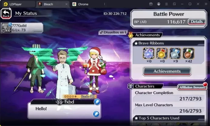 Global | 116K BP+10K Orb|30 BSS Ticket|Robert TYBW24|Aizen 6th|Yumichika TMV|Liltotto Xmas24| KlabID|Check SS BBS763B