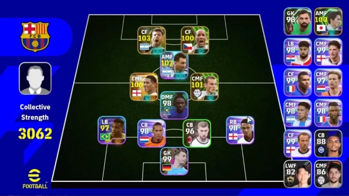 Android|CS 3062|Big Time Jude Bellingham 11 Jul'26 |4 Epic Sergio A,Wesley S,Ono S,Jan K Etc|PES2026|TakeMail(EF3107)