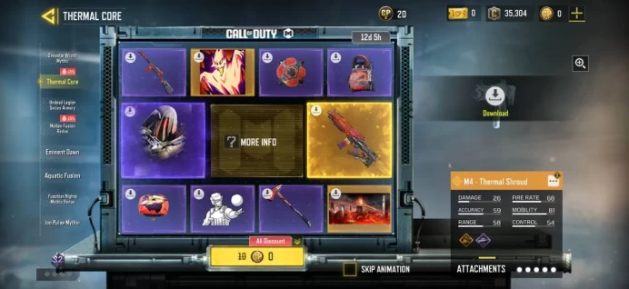 4 MYTHIC | 10 LEGENDARY (HS0405 SONGSTRESS) | BEST SKINS | SINGLE SAVE ACTIVISION | FIRST LUCKY DRAW 10CP | D158