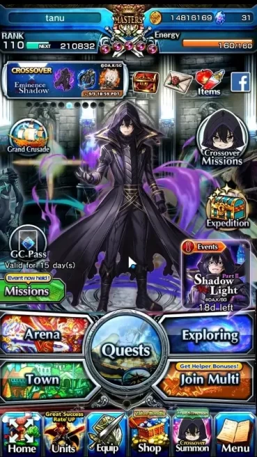 Global|Rank 110|19 Ascend 6 TW|(Inumuta,Beta,Shadow,Chloe,LM Isliid,Saber)+TW S Miyu,Milim,Etc|Lpot 283+18 RGB|CheckSS|(GS2915)