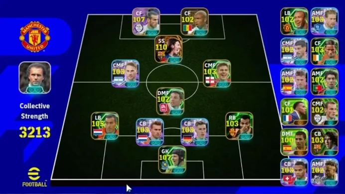 Android|Big Time Lionel Messi FCB'07|16 Epic Gareth Bale X Naruto,Petc Cech,G.can Bronckhorst,Cafu|13 Show Time|PES2026|EF3111