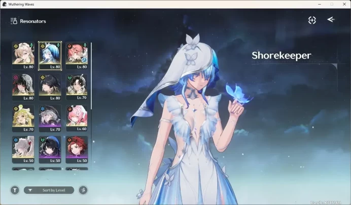 SEA|UL 52|Rank 6|6 Char Limited [Lynae,Aemeath,Chisa]+Sign,Shorekeeper,Hiyuki,Rebecca|Mc Female|TakeMail WW424B