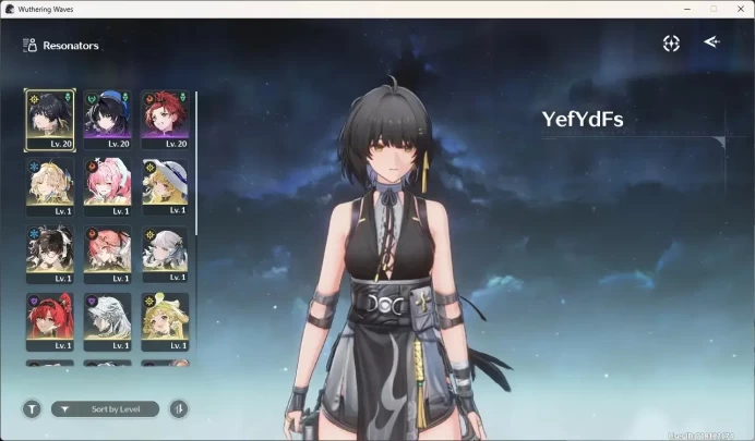 ASIA|UL 48|Rank 5|7 Char Limited [Aemeath,Phoebe]+Sign,Suisui,Zhezhi,Changli,Jinshi,Yinlin|Mc Female|TakeMail WW426B