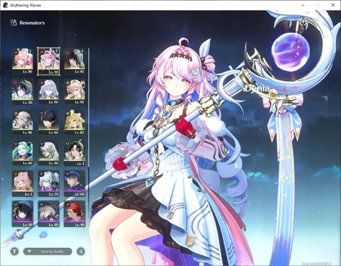 SEA|UL 79|1 Team Prem|8 Limited|(Aemeath,Denia,Chisa,YY:Xuanling,Lynae,Mornye,Jinhsi,Rebecca)+Sign|Male MC|Kuro|Check SS|WW4038
