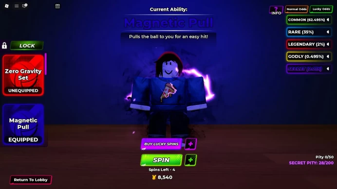 ROBLOX4902 // ACCOUNT WITH YOGAN + HAKKA + RIKU + KISUKI + MAGNETIC PULL /15+ LVL /NO MAIL