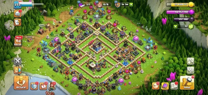 TH18 | XP233 | HEROES 105.105.72.80.55.2 | FB MAX & SPIKY BALL MAX (10 EPIC EQUIPMENT) | 15SKINS | MAX HELPER (WOW) | C3659