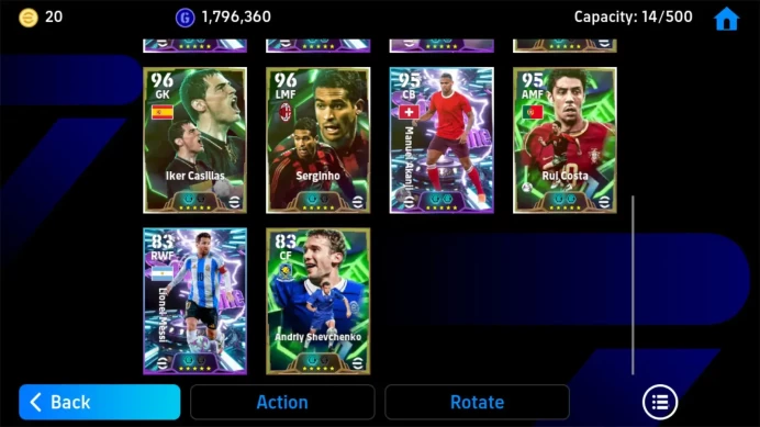 Mobile|PW 3151|Luis Suarez Epic,Marco Van Basten Epic,Lionel Messi Show T,Noni Maudeke Show T,Etc|2026|Check SS EFB2828B