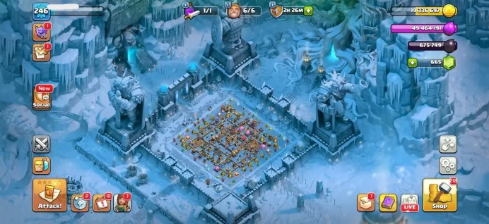 TH18 NEAR MAX | XP246 | HEROES 105.105.80.80.55.14 | BALL MAX & F.B 26 | BOOT MAX | BUILDER BASE 95% | 2 GUARDIANS MAX | C3662