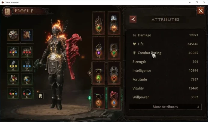 EU - Kesor | 60(732) Necromancer - Slayer | CR 40045 | Reso 465 | Inverno III | Varog Lv30 (*4) | CS Free Takemail DI079B
