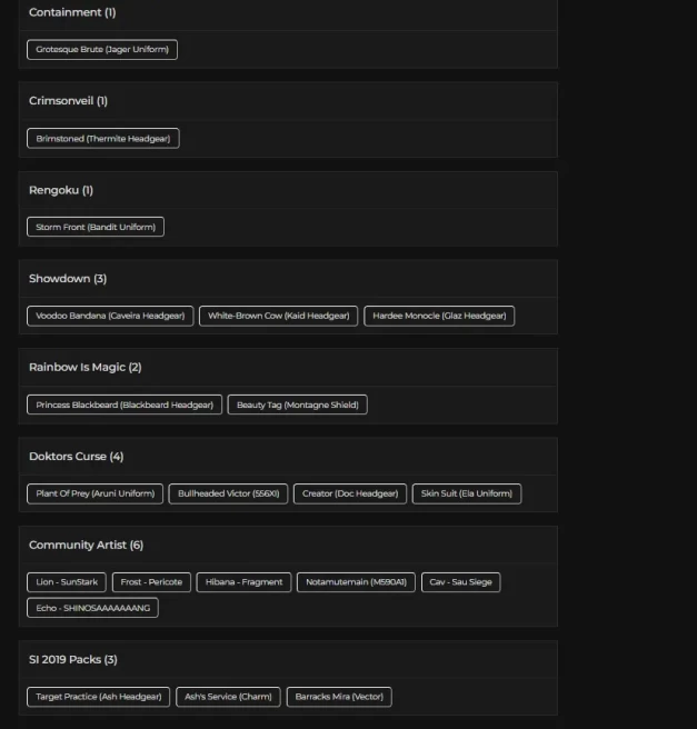 [UPLAY] 194 LVL - 9X BLACK ICES - 7X SEASONALS - 8X UNIVERSALS - 18X OUTBREAK - 6X WIND BASTION - 74 OPERATORS - 3K RENOWN - FA