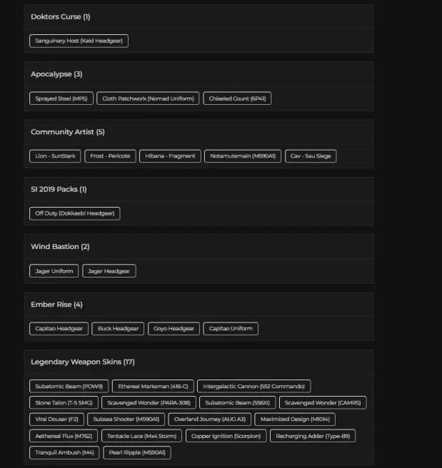 [UPLAY] 182 LVL - 10X BLACK ICES - 9X SEASONALS - 9X UNIVERSALS - 4X ELITES - 5X OUTBREAK - 74 OPERATORS - 1K RC - 3K RENOWN - FA