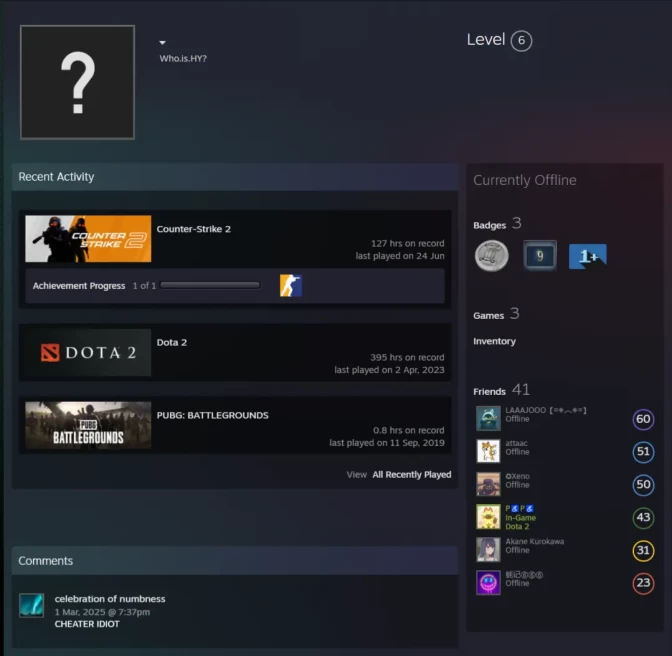 CS2 Prime 127 hours+4Medals(Silver Operation Hydra Coin/5Y/Loyalty Badge/Global Offensive Badge)-Faceit Ready