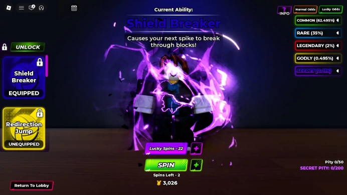 ROBLOX5182 // Roketto + Hidari + Shield Breaker 15 Level NO EMAIL