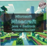 MINECRAFT | Microsoft | Java Edition + Bedrock Edition | Hypixel NO BAN | Full Access + Instant Delivery #LOT-142584