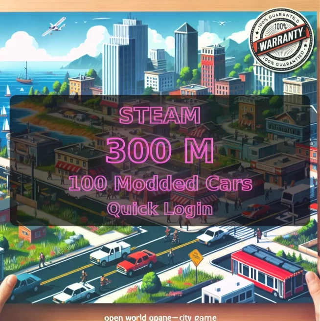 [STEAM PC - ENHANCED] 300 Million in Pure Cash + 100 Modded Cars + 20 Modded Outfits | Level 120 + Max Stats + Unlock #LOT-142585