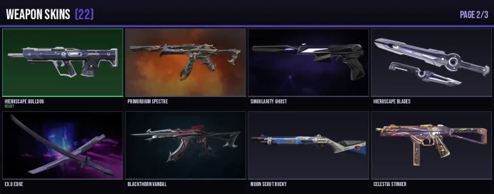 EU/Silver 2 22 Skins + 24 Agents EX.O Edge / Recon Phantom / Protocol 781-A Phantom Full Access