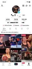 Huge Blowout/ Monetized 70K Real Followers+520K Real Likes Account/ Creator Rewards Program Activated/ Full Access