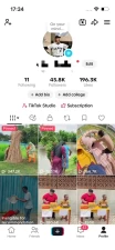 Instanly Delivery/ Monetized 45K Real Followers+180K Real Likes Account/ Creator Rewards Program Activated/ Full Access