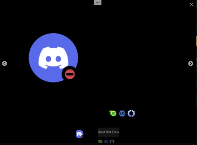 Discord Early Verified Bot Developer + Emerald Badge + 2019 Creation Date