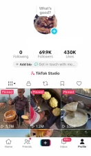 Instanly Delivery/ 69K Real Followers+430K Real Likes Account/ Live Stream/ Full Access