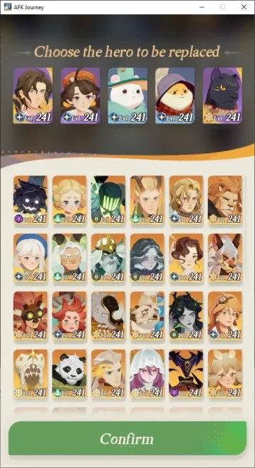 Global|Ready Gacha|159K DM|95 SC,121 Rate Up,214 Epic,1K Invite Letter|Collab Dunmeshi|30 S Char +9 Hero Select|Check SS|AFK822