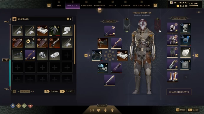 ENDGAME【200 Lvl】(T6) 5 Grade Weapon/ Armor 5 Grade】92/118 Plastanium Schematics 】House Atreides- 18 lvl】260mil solari