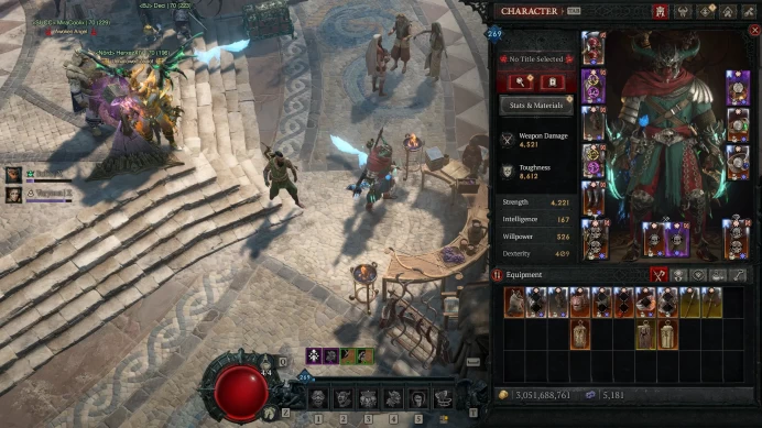 Steam (S14) 【269 Paragon】【Meta Immortal Barb WW Build】【Trillions of damage】【128 Pit Cleared】3 Bill Gold】5x glyph-120+