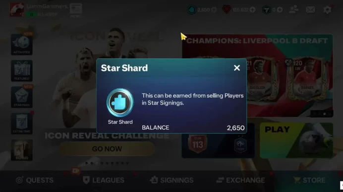 Best Starter FCM With 155K Gems 5,1K RUP 2,6K Shard 17 Draft|National Player[Baena,Torres,etc]|Many Emotes&Other|Log EA|FCM865