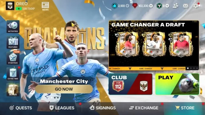 Best Starter FCM With 102K Gems 3,5K RUP 2,1K Shard 7 Draft|Icon [Ronaldo,Beckham,Ferdinand],etc|Emotes & Others|LogEA|FCM863