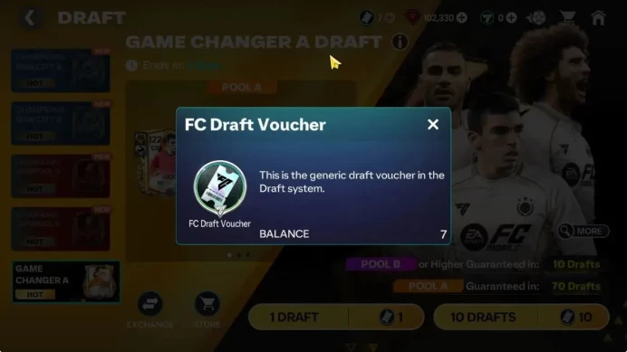 Best Starter FCM With 102K Gems 3,5K RUP 2,1K Shard 7 Draft|Icon [Ronaldo,Beckham,Ferdinand],etc|Emotes & Others|LogEA|FCM863