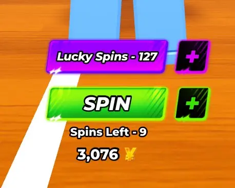 ROBLOX5443 // 15 LVL 127 Lucky Style Spins 71 Lucky Ability Spins 3000 Coins
