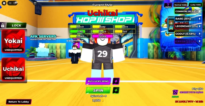 ROBLOX5448 // BAKURI (godly), Yokai (Legendary), Uchikai (Legendary), Yomosuke (Legendary) + LEGENDARY ABILITY