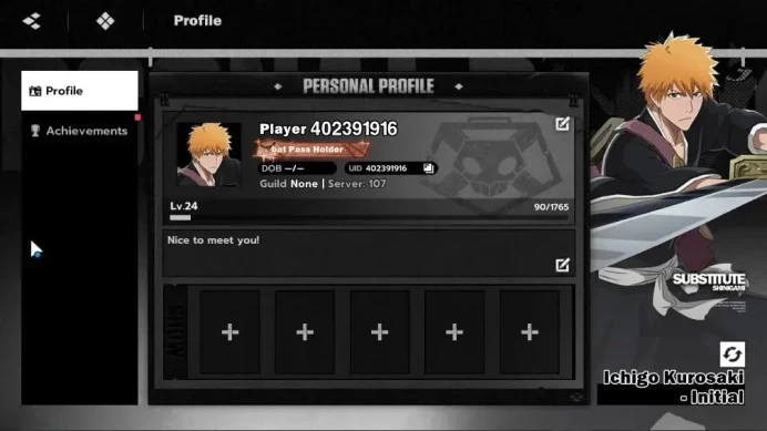 Nuverse SEA|Lvl 24|Starter| 2 SSR [Bambietta,Ikakku Madarame] |Log Google|Take Mail|Check SS|BSR1346