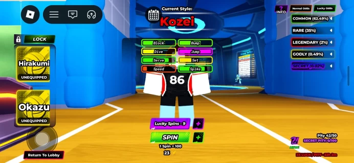ROBLOX5453  // Hidari  15 LVL