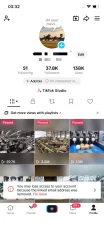 Instanly Delivery/ Germany Monetized 37K Real Followers+130K Real Likes Account/ Creator Rewards Program Activated/ Full Access